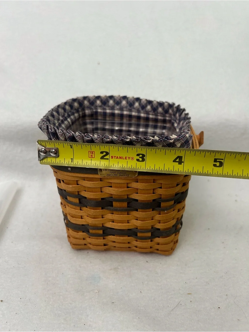 Longaberger woven picnic